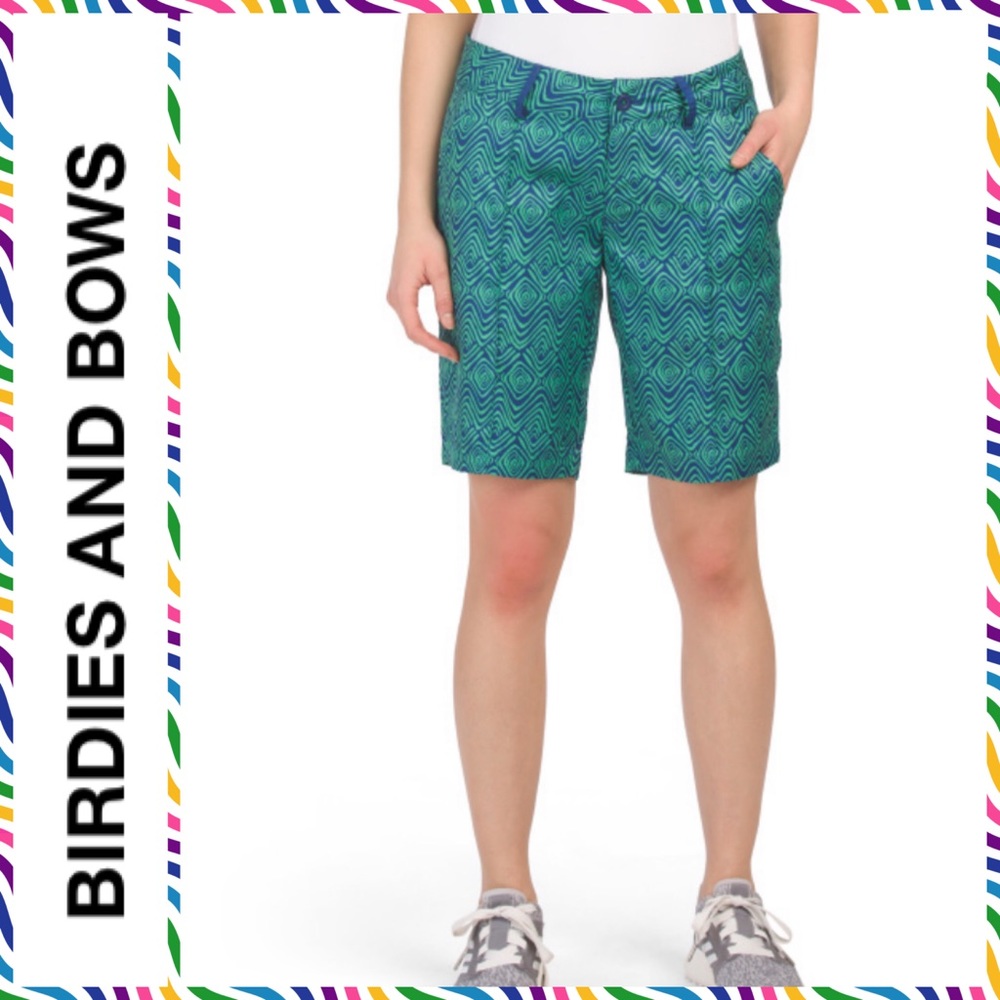 Navy/Green Multi Tennis 🎾 Shorts 🆕